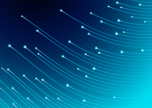 Abstract blue data background