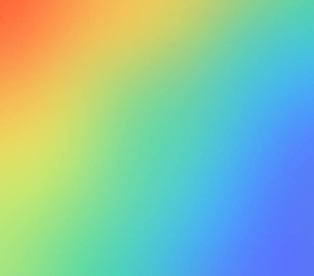 Abstract Blur Colors Background Smooth blend rainbow glow abstract background pattern. gay pride symbol stock illustrations
