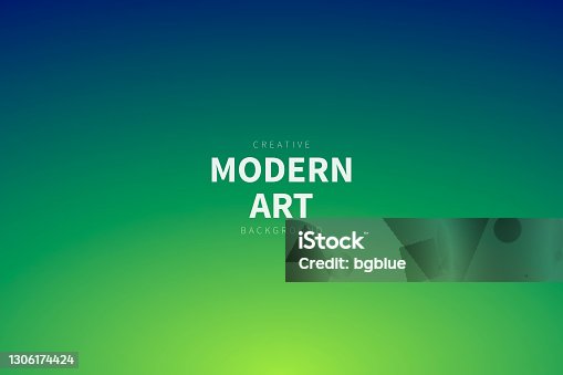 istock Abstract blurred background - defocused Green gradient 1306174424