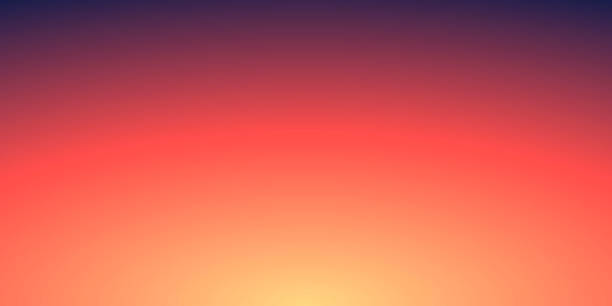 ilustrações de stock, clip art, desenhos animados e ícones de abstract blurred background - defocused red gradient - sunset