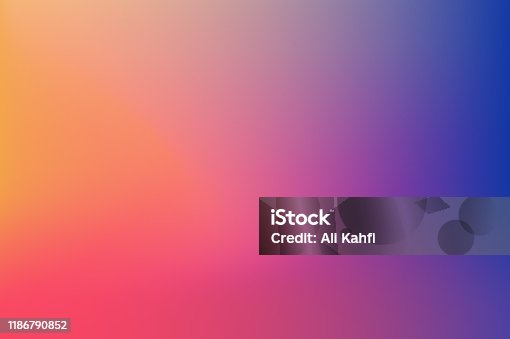 istock Abstract Blurred Colorful Background 1186790852
