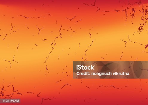 istock Abstract Blurred gradient mesh orange background. Mesh background for halloween. 1426179218