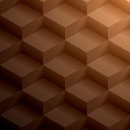 Abstract brown background - Geometric texture