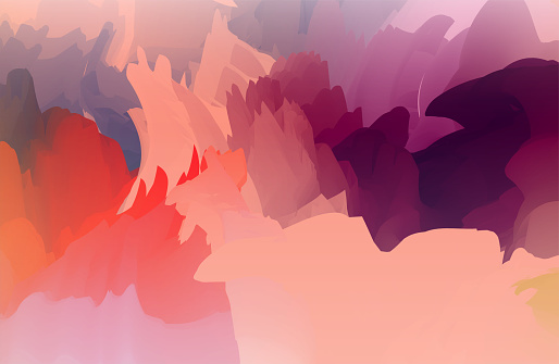 abstract color gradient fluidity background for design