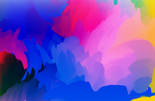 abstract color gradient Surrealism scene background