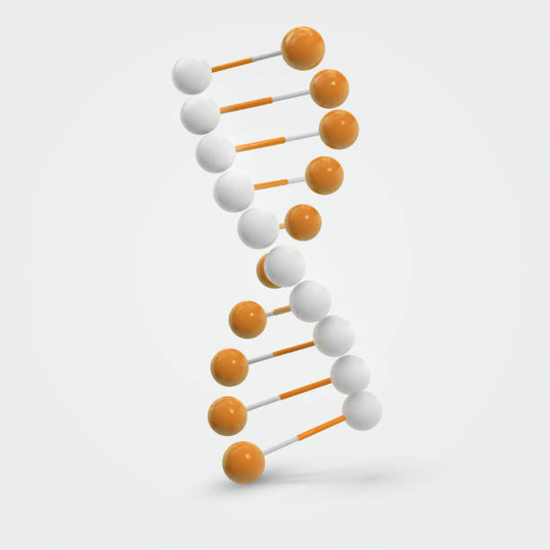 Abstract  colorful Dna molecule isolated on white background Abstract  colorful Dna molecule isolated on white background.  Vector concept. linotype stock illustrations