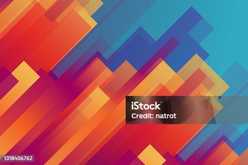 istock Abstract colorful geometrical background. Design template for brochures, flyers, magazine 1318406762