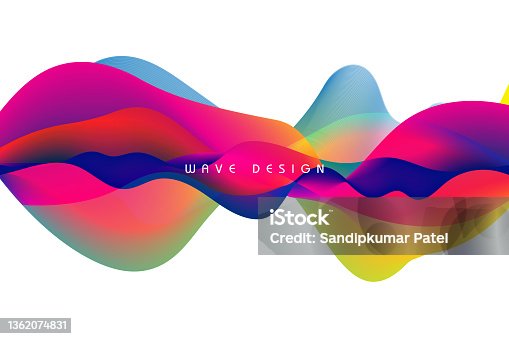 istock Abstract colorful vector background, color flow liquid wave for design 1362074831