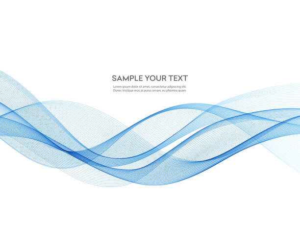 Abstract colorful vector background, color wave for design brochure, website, flyer. Abstract vector background, color flow waved lines for brochure, website, flyer design. Transparent smooth wave water wave graphic stock illustrations
