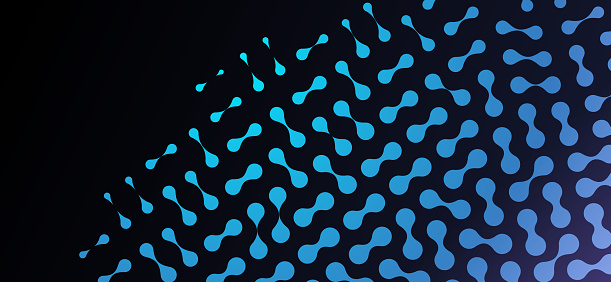 Abstract Connection Dots Background