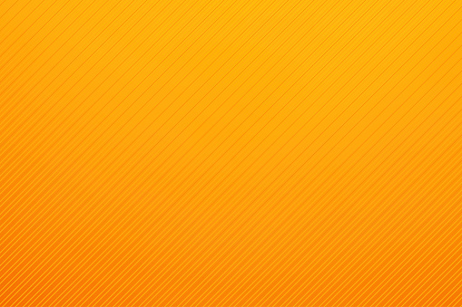 Abstract diagonal lines striped and orange gradient background