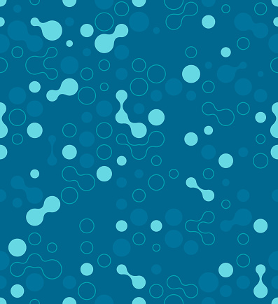 Abstract seamless dots background.