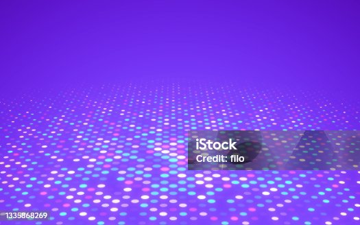 istock Abstract Dots Tech Party Background Pattern 1335868269