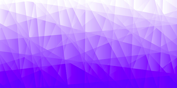 Abstract geometric background - Polygonal mosaic with Purple gradient