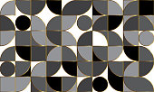 Wallpaper - Decor, Pattern, Mural, Design, Gold color, black color