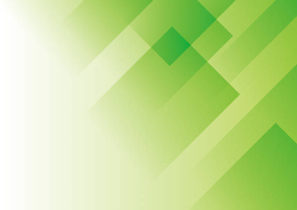 抽象的な幾何学模様の背景 - 緑色点のイラスト素材／クリップアート素材／マンガ素材／アイコン素材