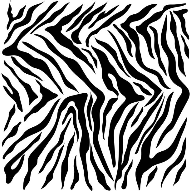 illustrations, cliparts, dessins animés et icônes de motif géométrique abstrait sur la peau d’un tigre - camouflage ukraine