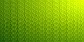 Modern and trendy abstract background. Geometric texture with seamless patterns for your design (colors used: green, yellow). Vector Illustration (EPS10, well layered and grouped), wide format (2:1). Easy to edit, manipulate, resize or colorize.