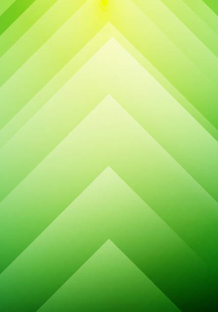 Abstract green ecology arrows direction concept background. You can use for brochure, leaftlet, flyer, presentation, banner web, poster, etc. Abstract green ecology arrows direction concept background. You can use for brochure, leaftlet, flyer, presentation, banner web, poster, etc. Vector illustration growth backgrounds stock illustrations