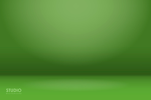 Abstract green gradient. Used as background for product display