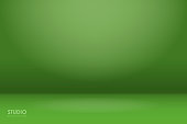 istock Abstract green gradient. Used as background for product display 1165649921