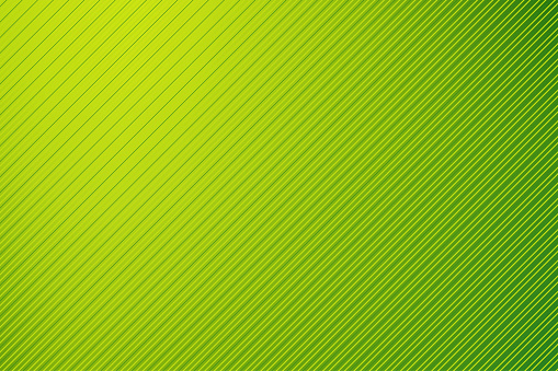 Abstract green vector background with stripes. Diagonal lines pattern