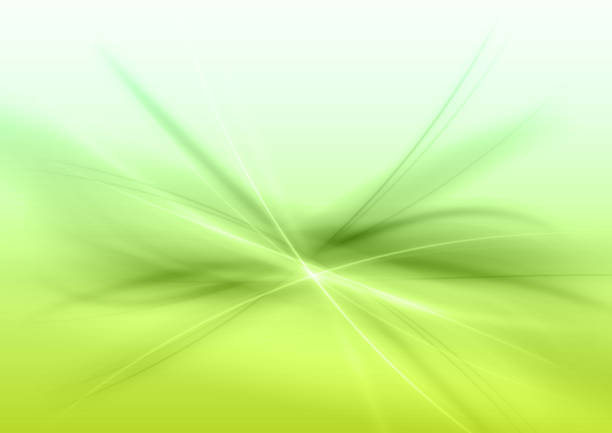 Abstract Green vector art illustration