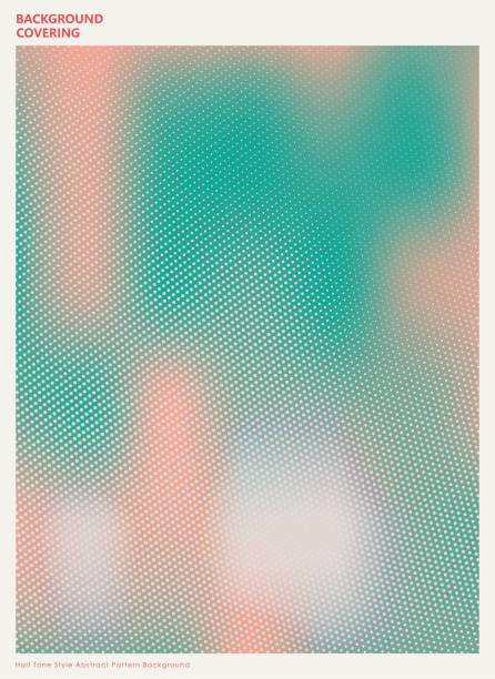 abstract halftone with gradient colors pattern for covering template design abstract halftone with gradient colors pattern for covering template design digital enhancement stock illustrations