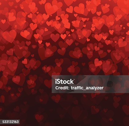 istock Abstract hearts background 533132163