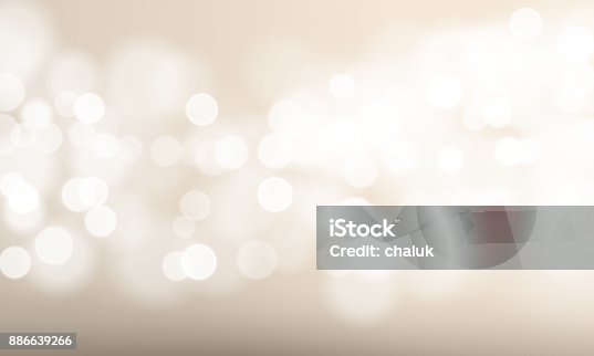 istock Abstract light blur and bokeh effect background. Vector defocused sun shine or sparkling lights and glittering glow for festival or white celebration background template 886639266
