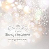 Abstract shiny magical christmas background with a space for your text. EPS 10 vector illustration, contains transparencies. Free font was used. High resolution jpeg file included(300dpi).