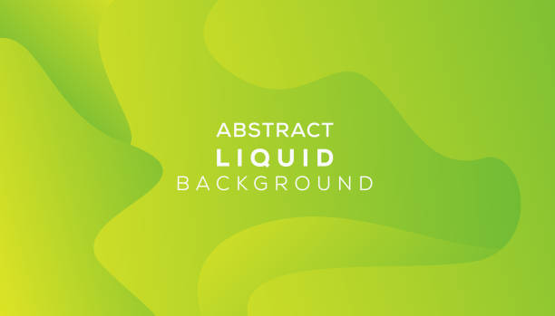 Abstract Liquid Background Abstract Liquid Background green background stock illustrations
