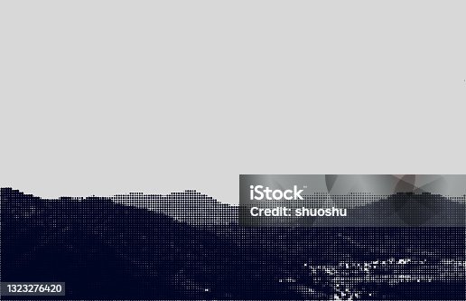 istock abstract monochrome nature mountain landscape texture background 1323276420