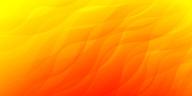 Abstract orange background vector art illustration