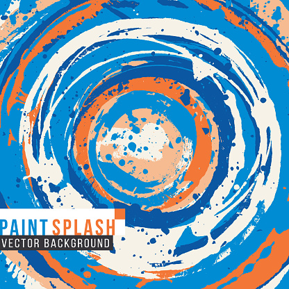 Abstract paint splash background - 02