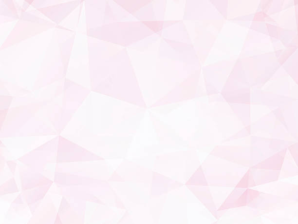 抽象的なピンクの多角形の背景 - ピンク点のイラスト素材／クリップアート素材／マンガ素材／アイコン素材