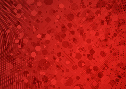 Abstract red blood cells background