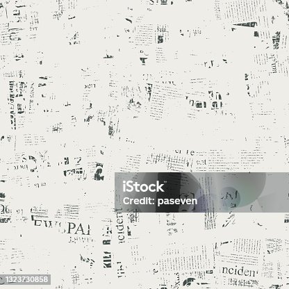 istock abstract seamless pattern on a newspaper theme 1323730858
