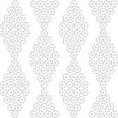 Abstract seamless pattern. Vector illustration. Black and white
