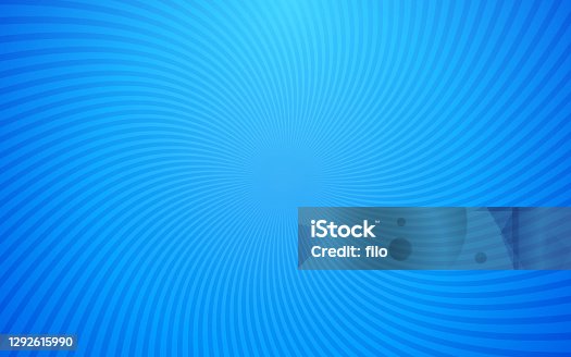 istock Abstract Spiral Swirl Blue Background Pattern 1292615990