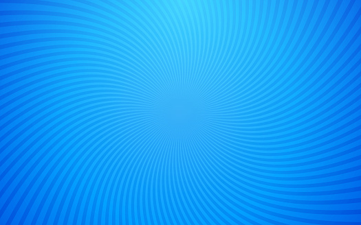 Abstract Spiral Swirl Blue Background Pattern