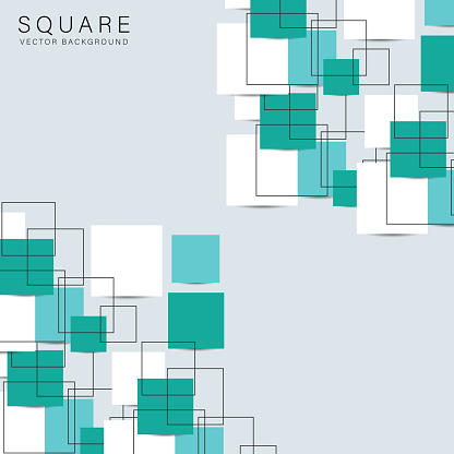Abstract Squares background