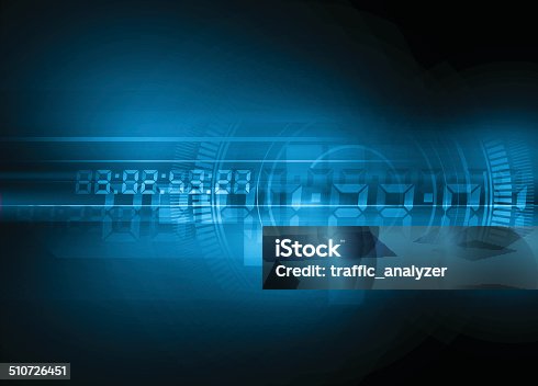 istock Abstract technical background 510726451