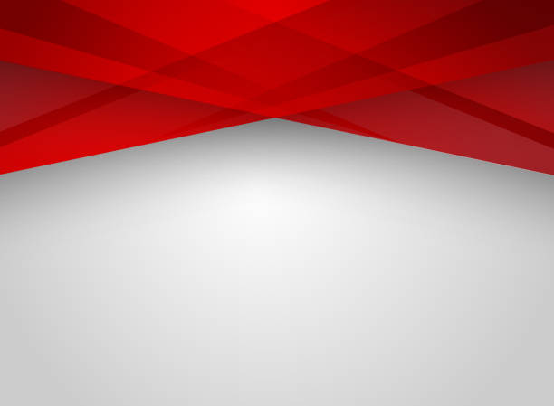 Abstract technology geometric red color shiny motion background. Abstract technology geometric red color shiny motion background. Template with header and footer for brochure, print, ad, magazine, poster, website, magazine, leaflet, annual report. Vector corporate design abstract borders stock illustrations