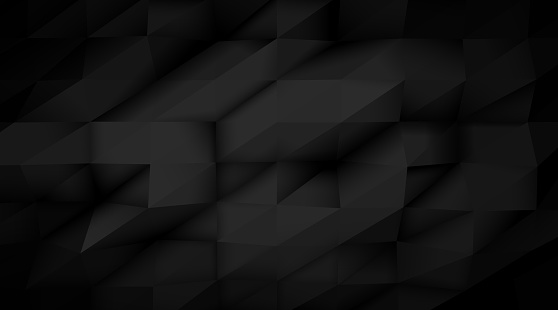 Abstract Triangular Background. Low Poly Model.