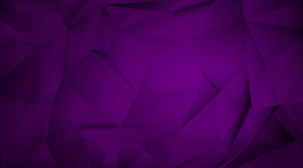Abstract Triangular Background Layered illustration of abstract dark background. Easy to edit purple background stock illustrations