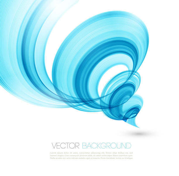 Abstract twist line  background. Template brochure design Vector Abstract twist waves  background. Template brochure design cyclone stock illustrations