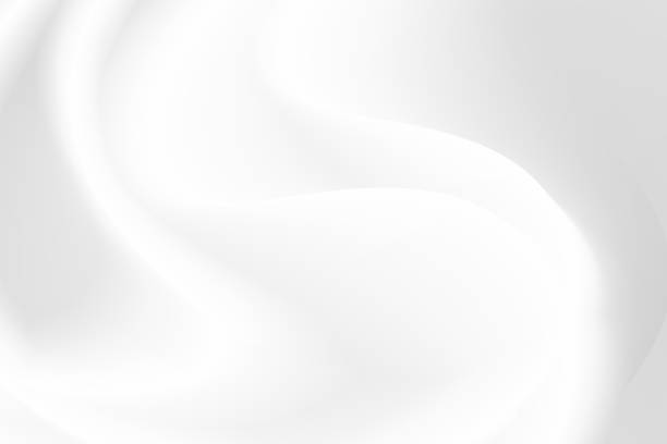 波状パターンテンプレートの抽象的な白と灰色の渦巻きデザイン。テキストのコピースペースを持つ白いスタイルの背景のモダンなアートワークの装飾。イラストベクトル - 白背景点のイラスト素材／クリップアート素材／マンガ素材／アイコン素材