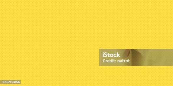 istock Abstract yellow dot pattern background 1305916856