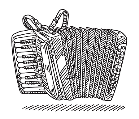 Accordion Musical Instrument Drawing